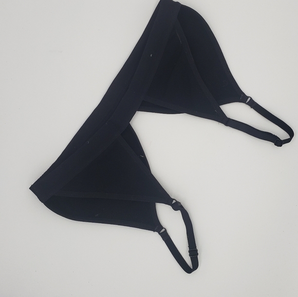 FABLETICS Black Triangle Bralette Size Small - Picture 5 of 5